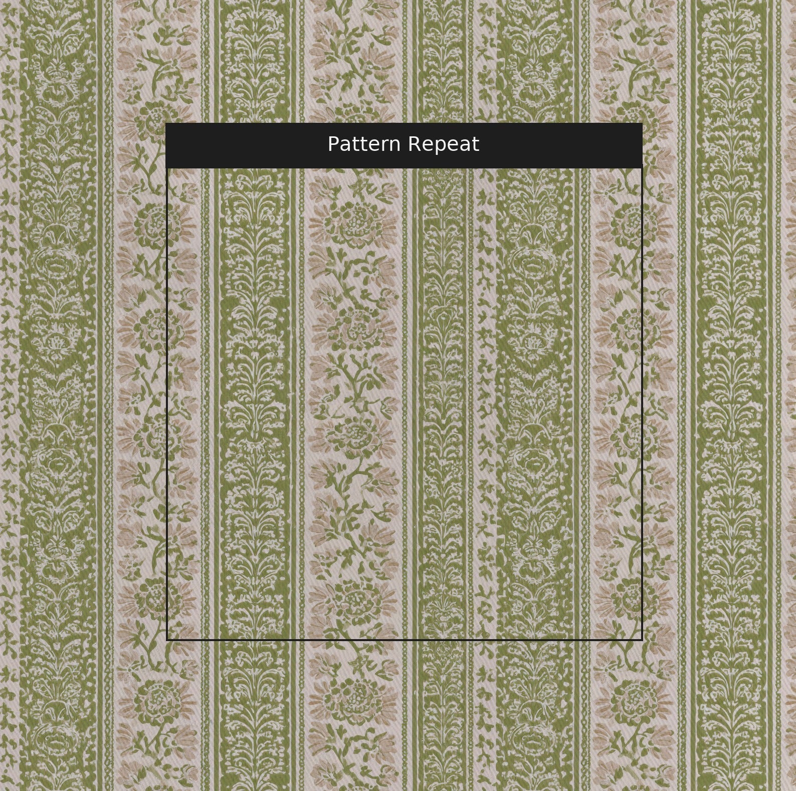 Cloverfield Fabric by the Yard — pattern repeat