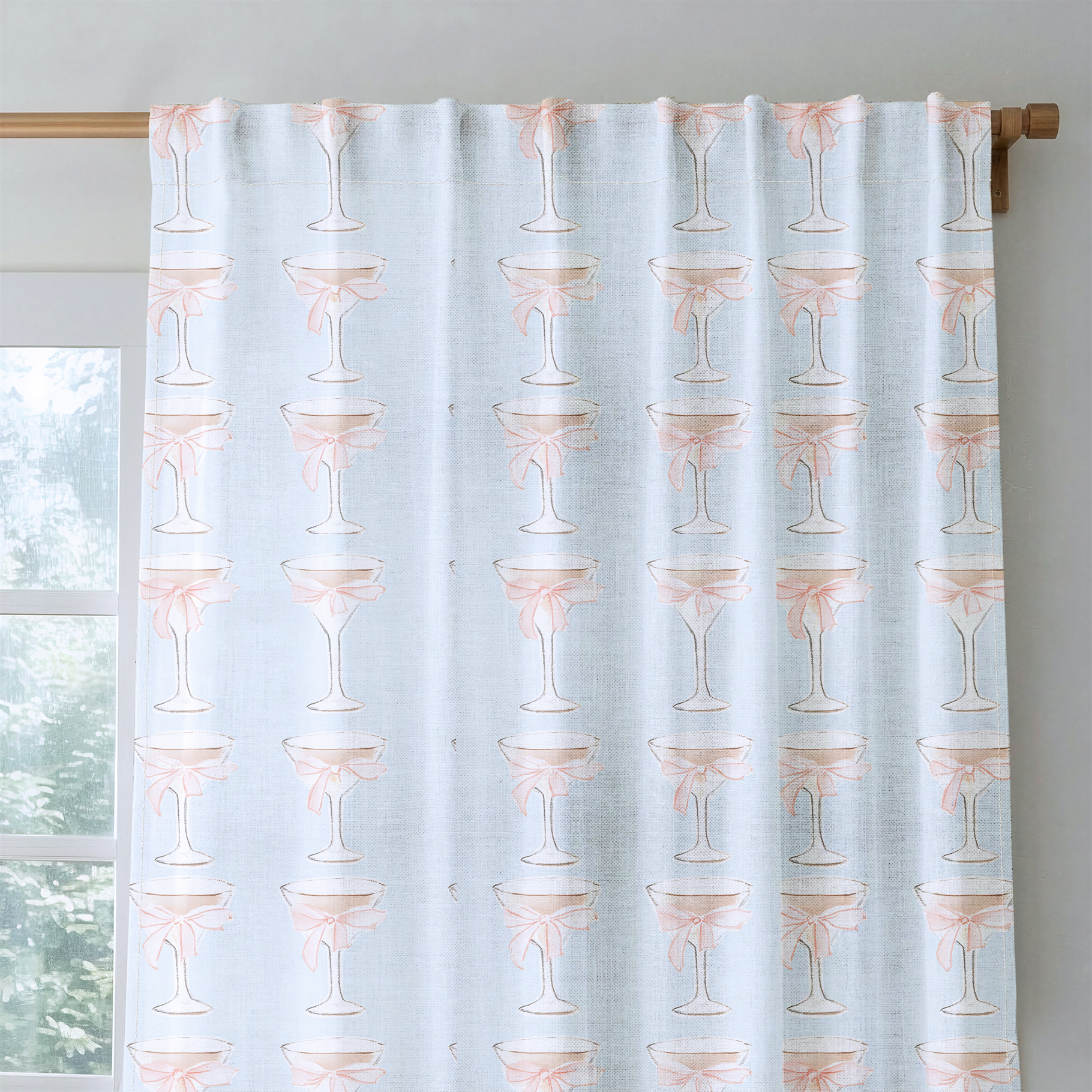Bow-Tini - Drapery — rod