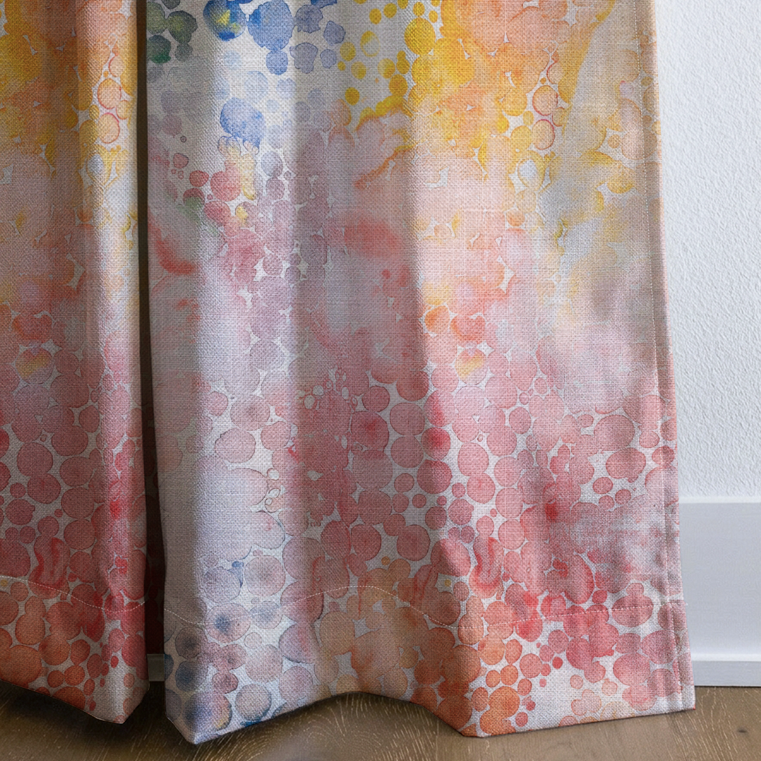 Maddie - Drapery — corner closeup