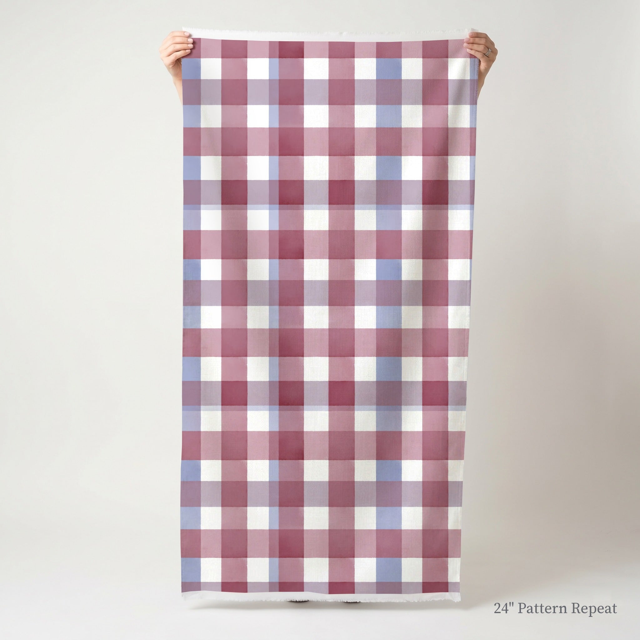 Brighton Plaid Fabric by the Yard