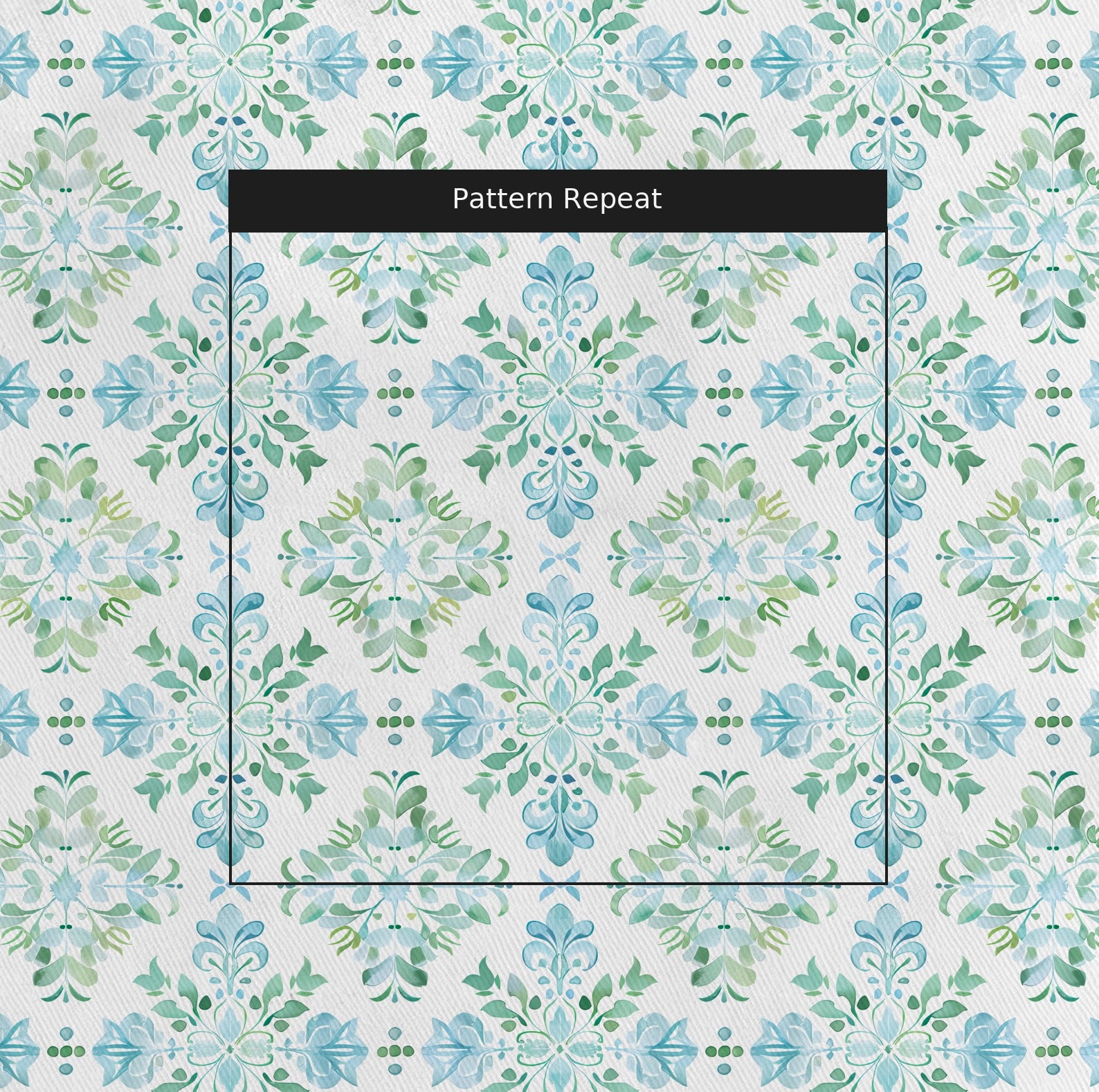 Claudia Fabric by the Yard — pattern repeat