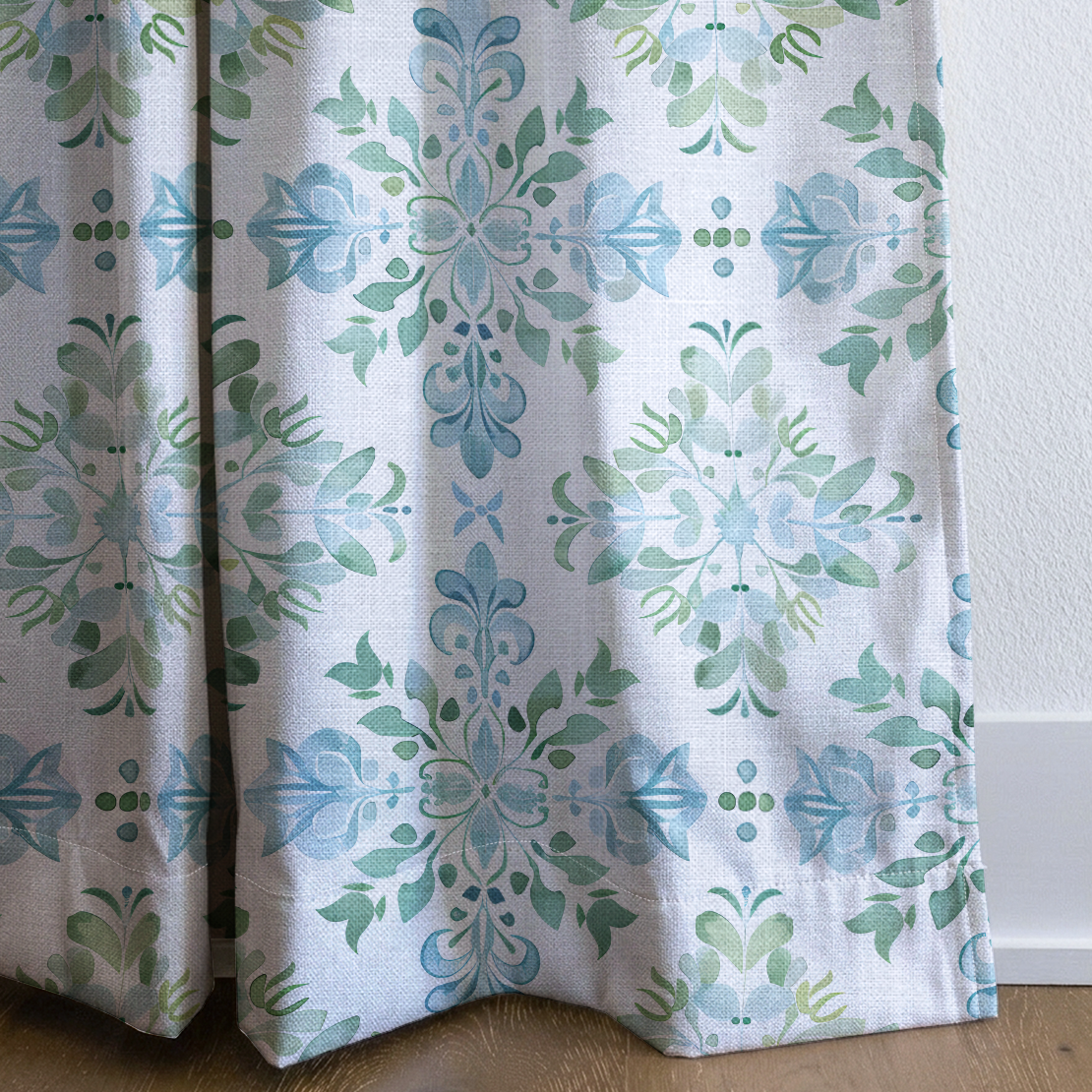 Claudia - Drapery — corner closeup