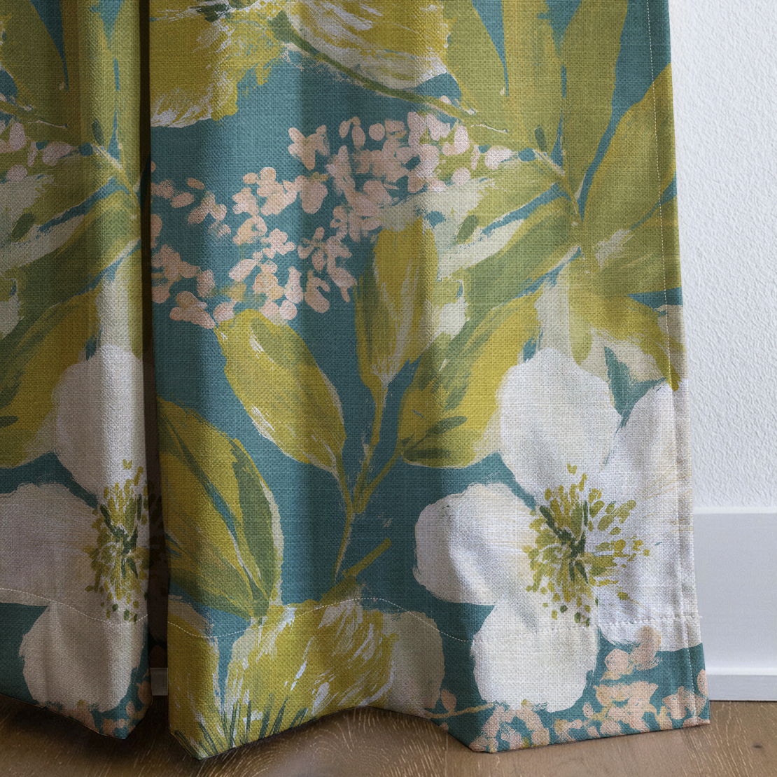 Bernadette - Drapery — corner closeup
