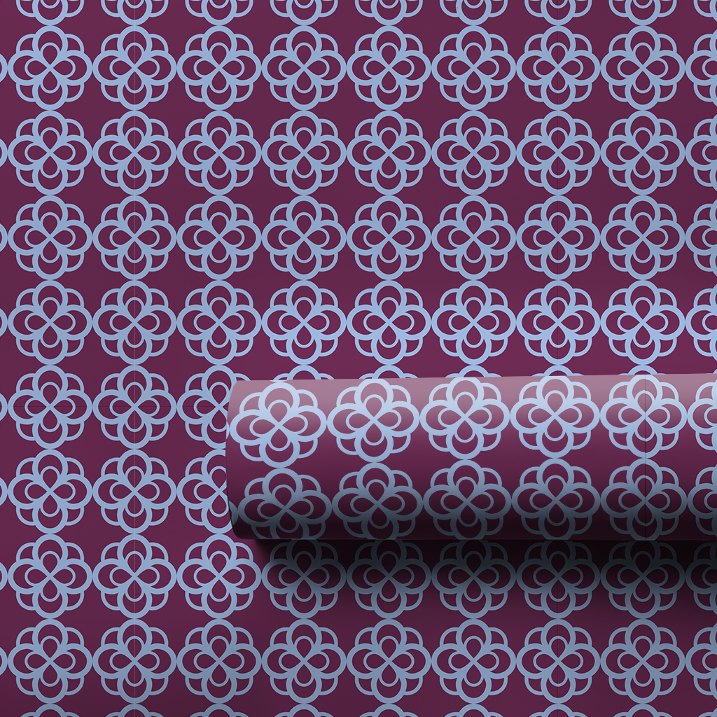AOII Bloom Repeat - Wrapping Paper