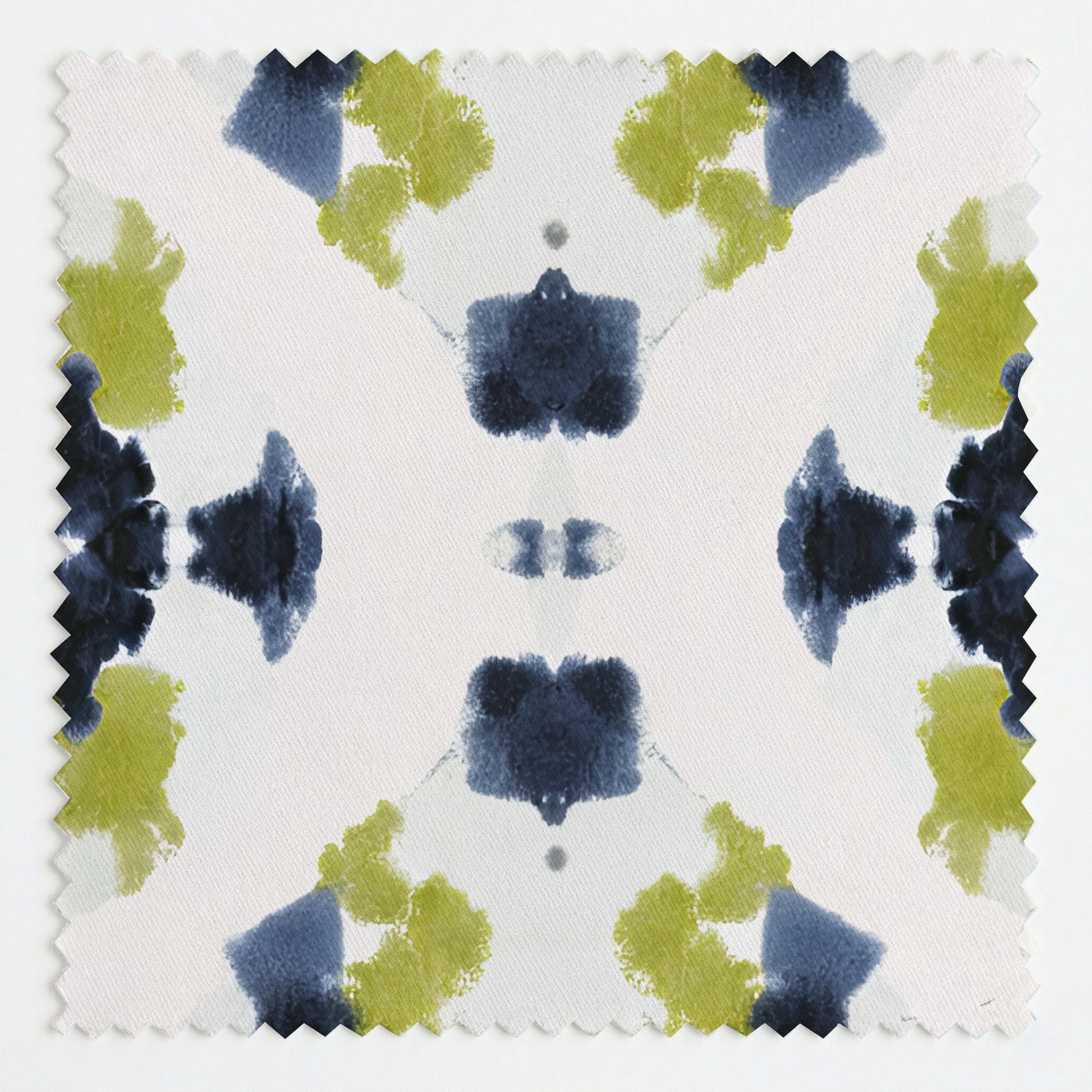 Indigo Clover Fabric by the Yard