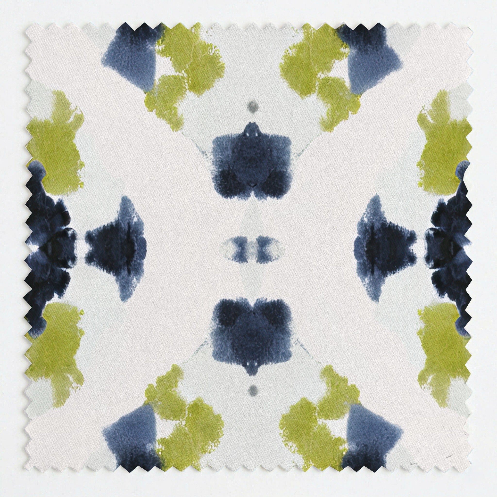 Indigo Clover Fabric by the Yard