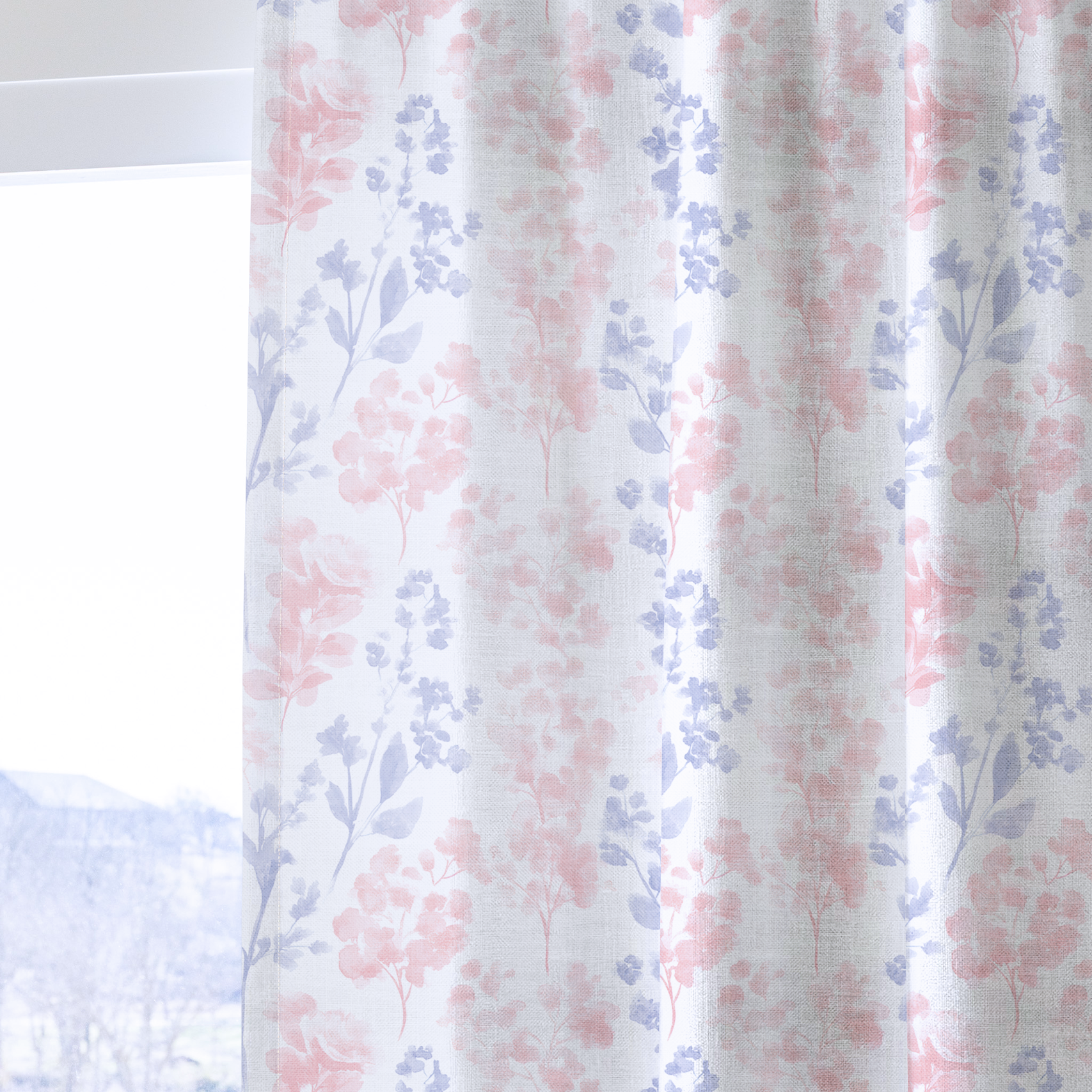 Violet - Drapery — one panel