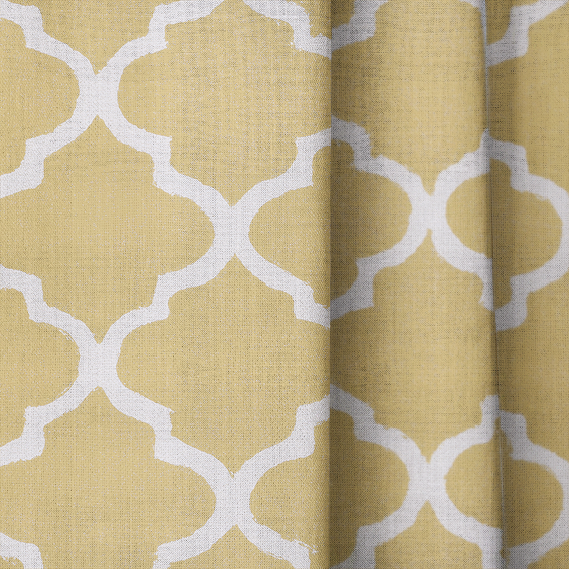 Honey Lattice - Drapery — close up