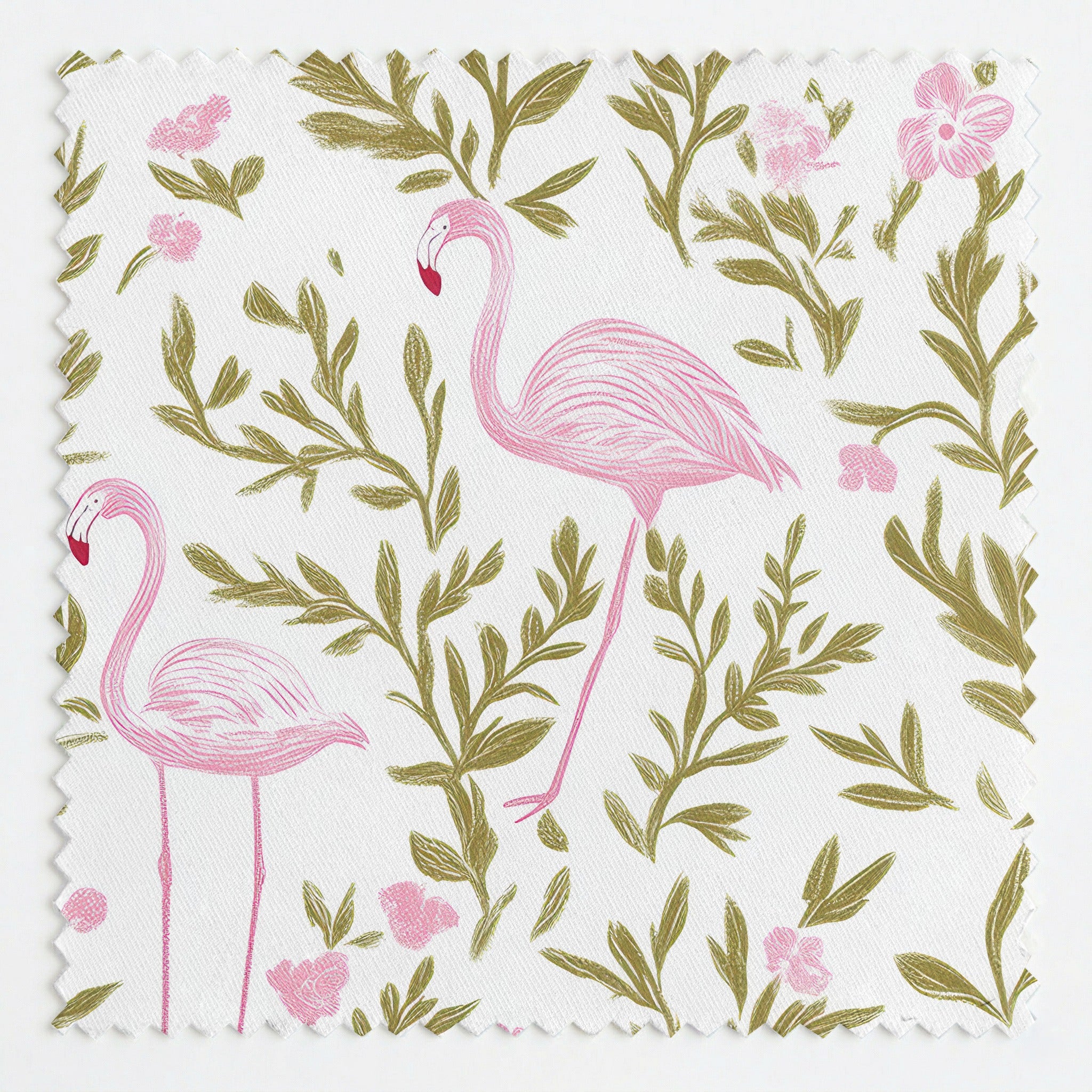 Flora Flamingo Fabric by the Yard