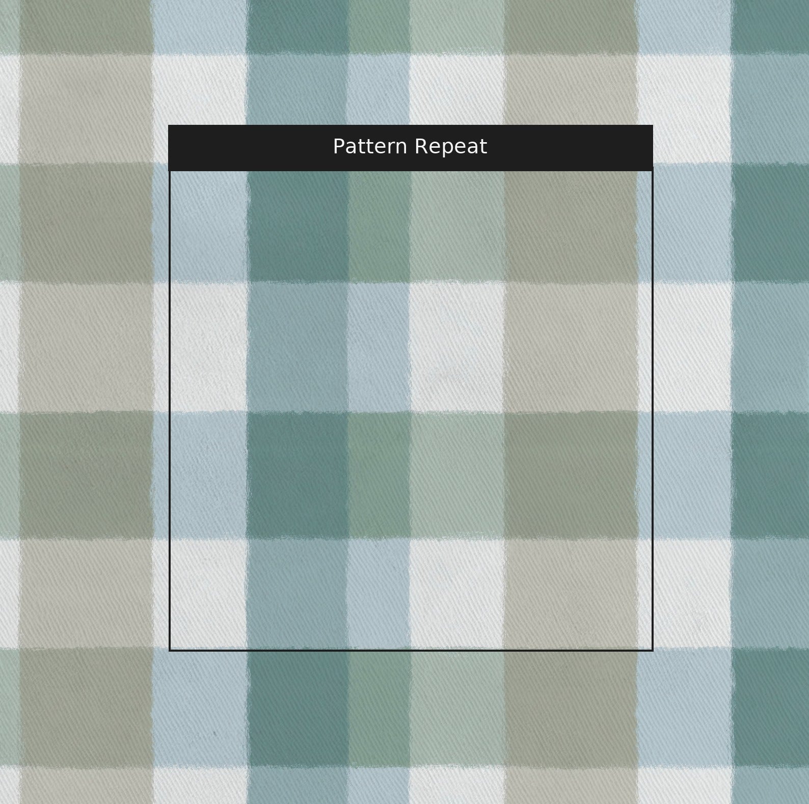 Pasture Picnic Fabric by the Yard — pattern repeat