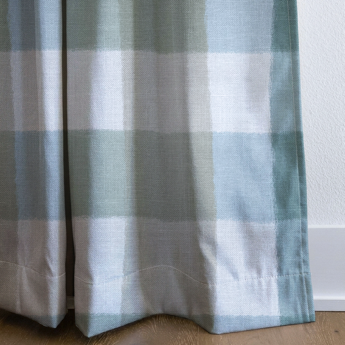 Pasture Picnic - Drapery — corner closeup