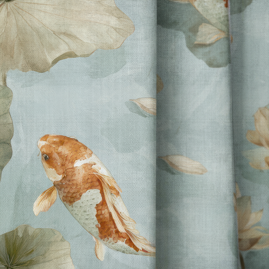 River Dance - Drapery — close up