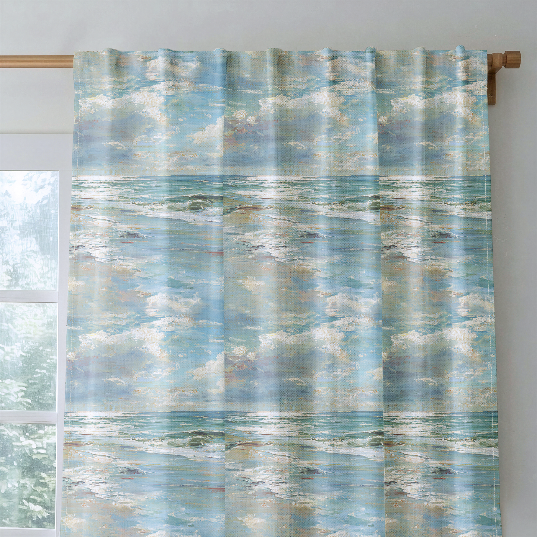 Ocean - Drapery — rod