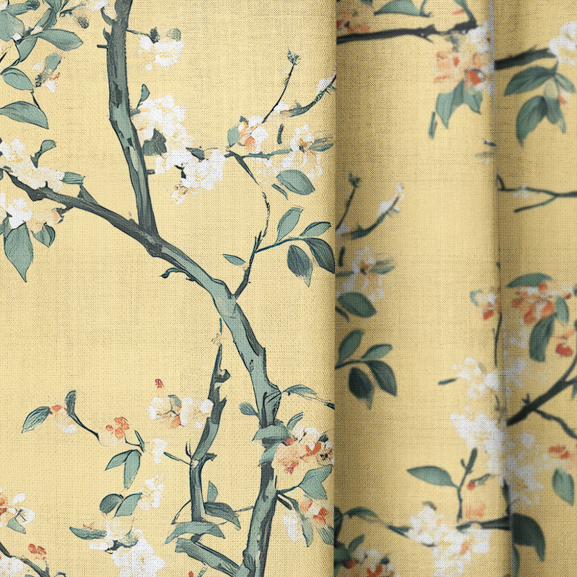 Birdsong - Drapery — close up