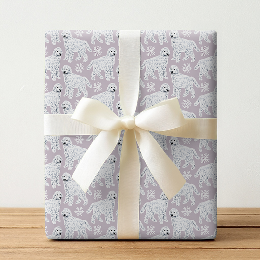 Doodles in the Snow - Wrapping Paper