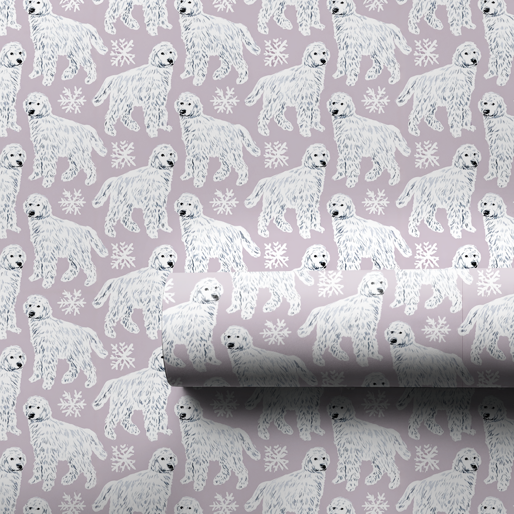 Doodles in the Snow - Wrapping Paper
