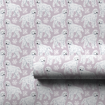 Doodles in the Snow - Wrapping Paper