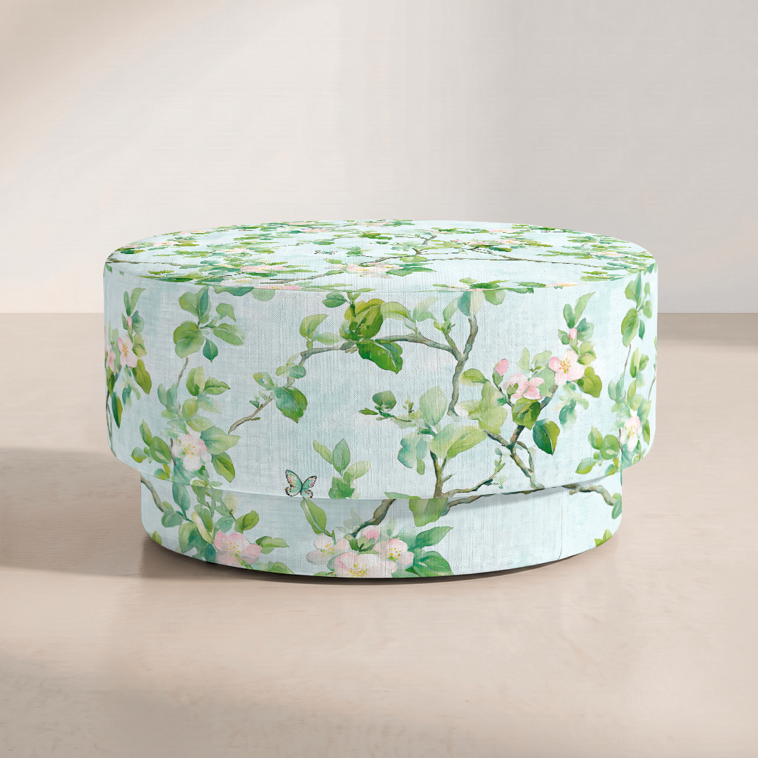The Adelaide Ottoman in Ainsley