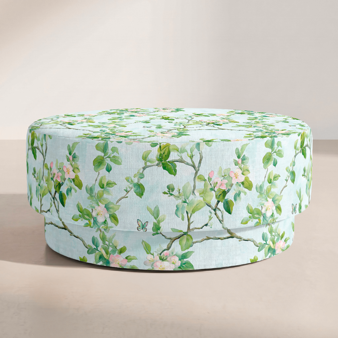The Adelaide Ottoman in Ainsley