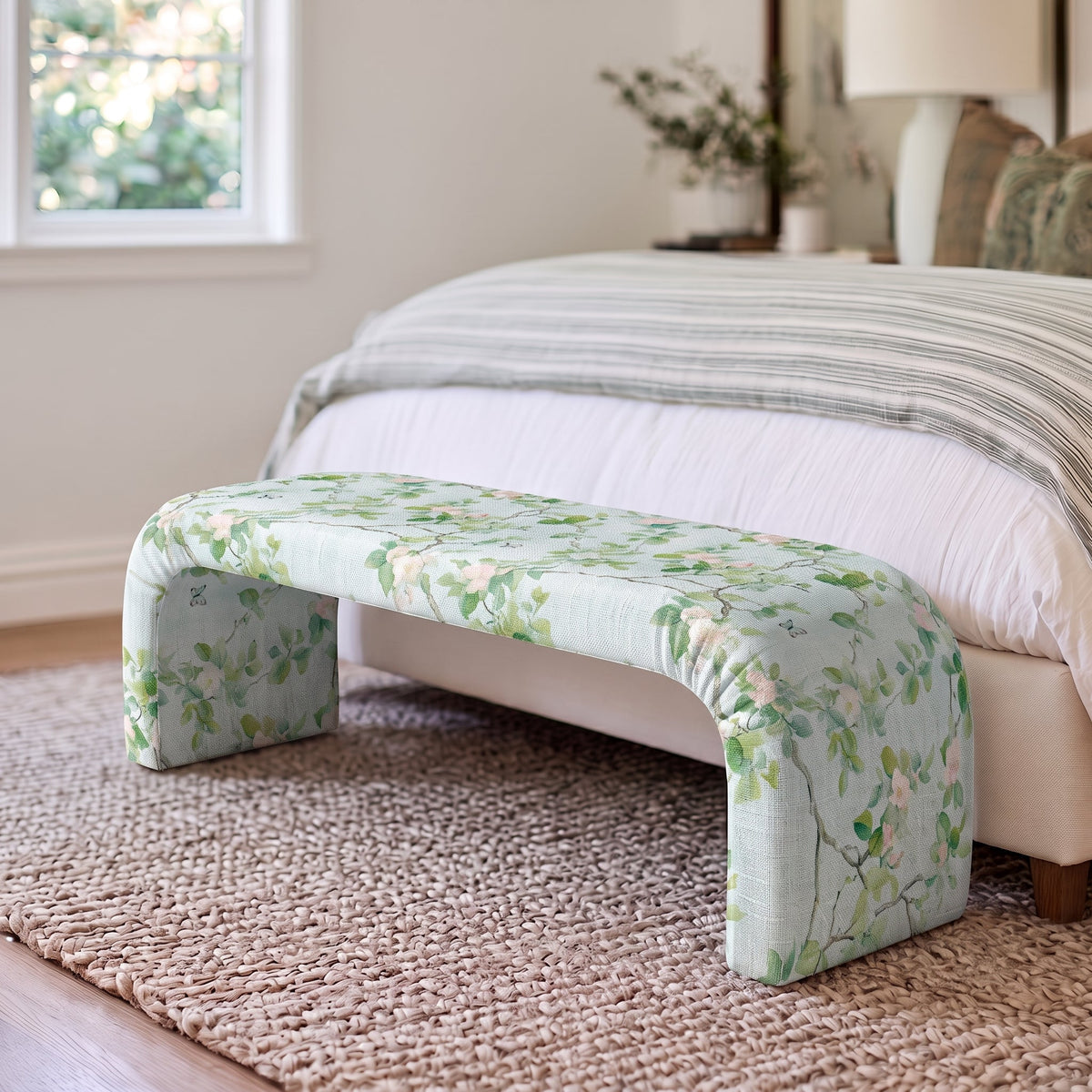 The Lewis Ottoman in Ainsley