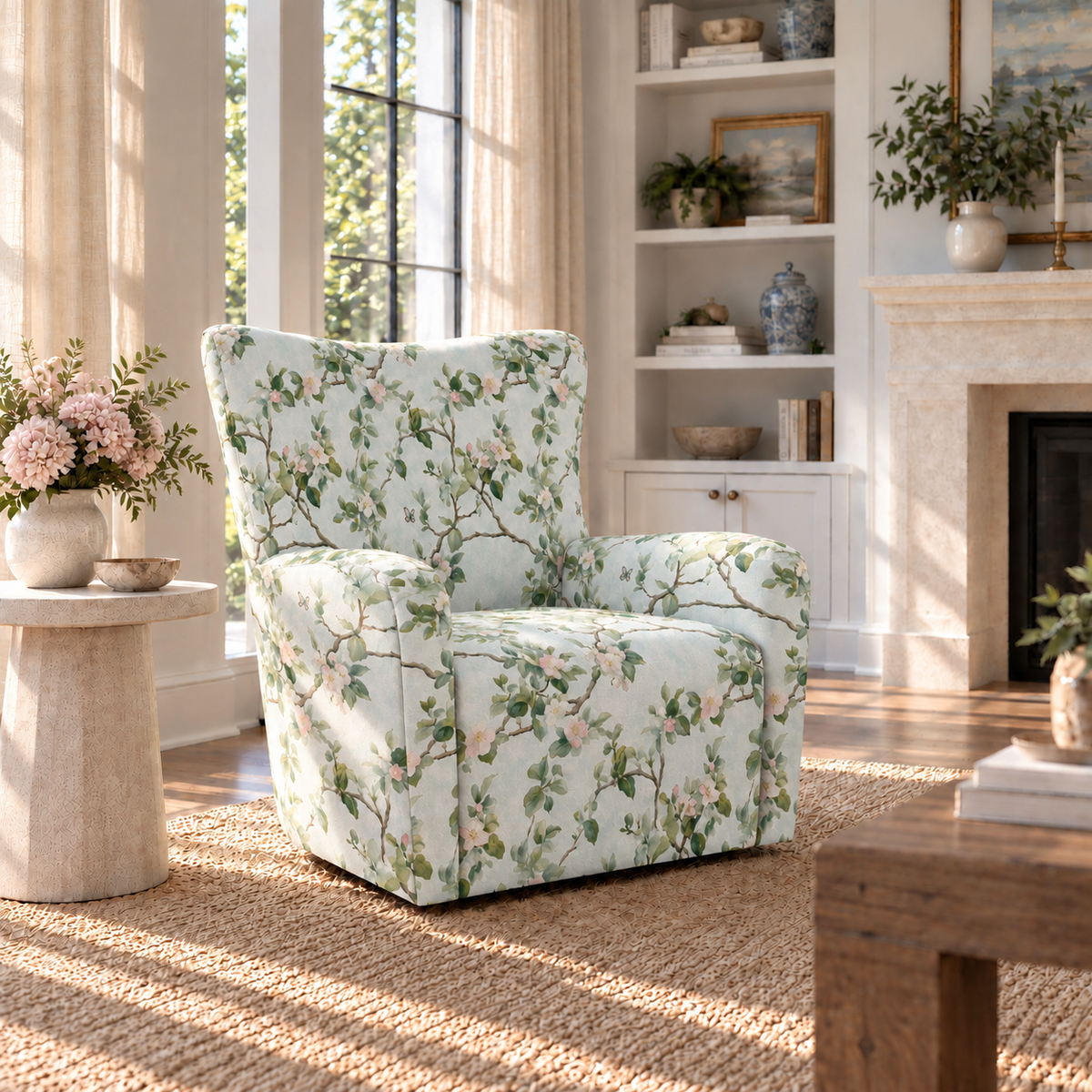 The Winston Chair in Ainsley