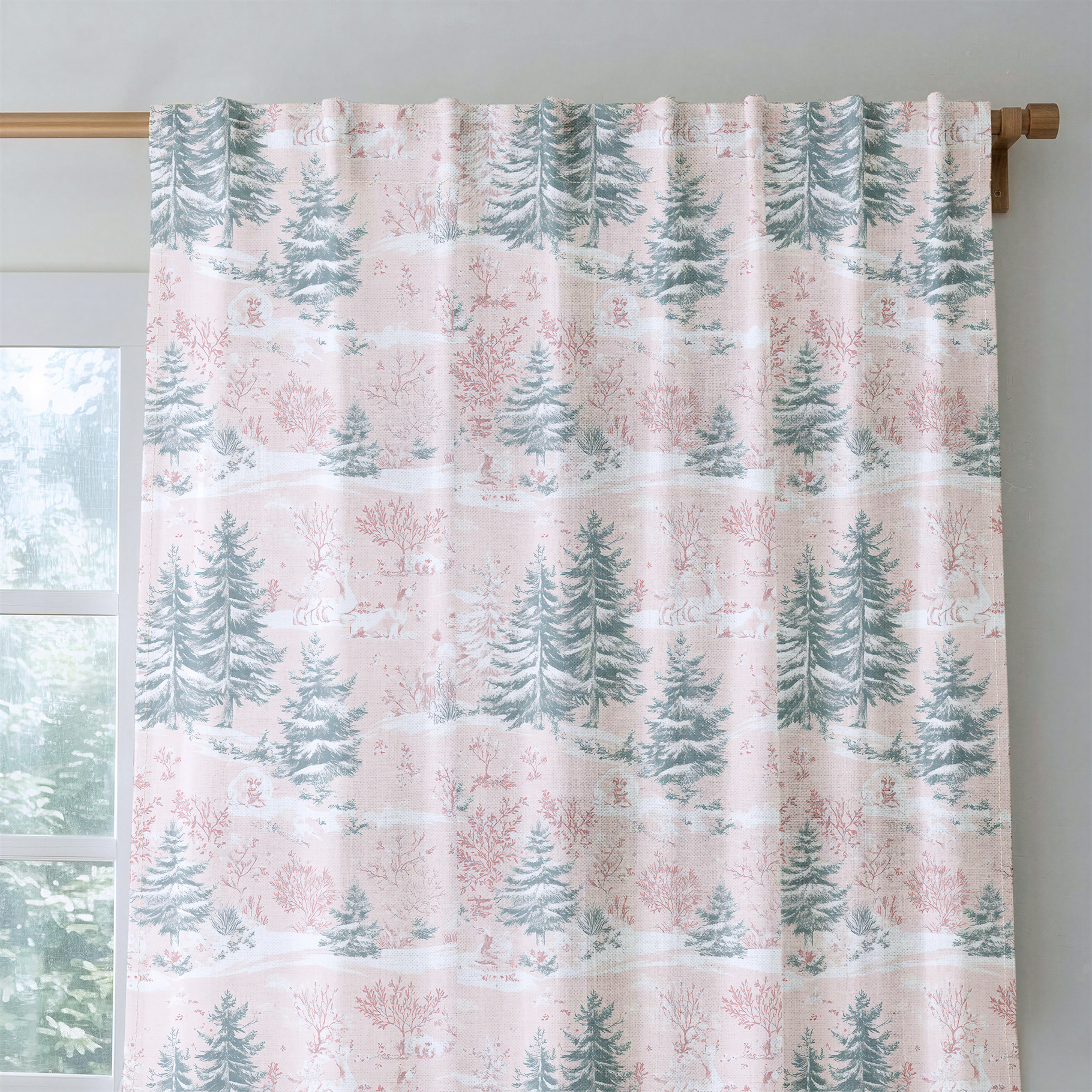 Pastel Frost Toile - Drapery — rod