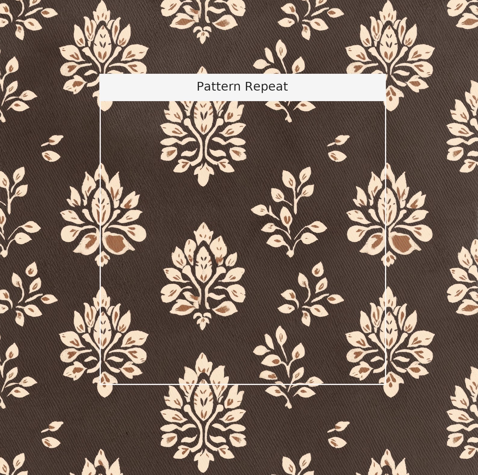 Palmer Fabric by the Yard — pattern repeat
