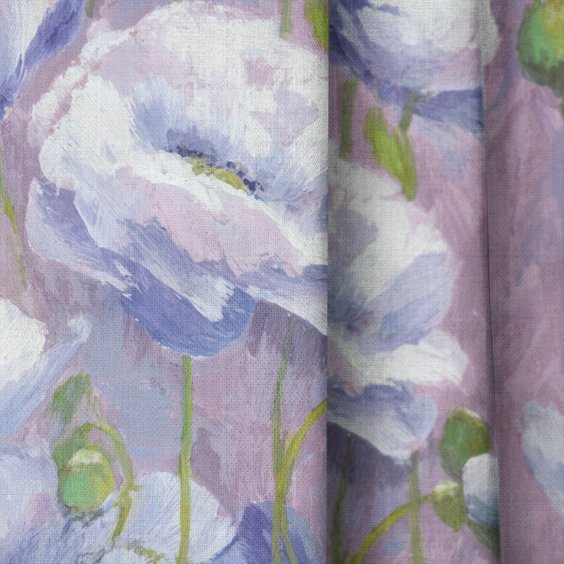 Thistle Brook - Drapery — close up