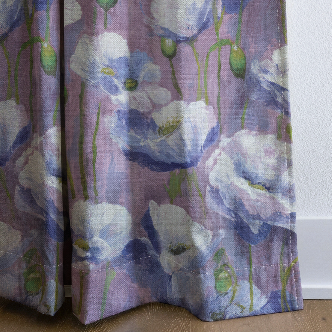 Thistle Brook - Drapery — corner closeup