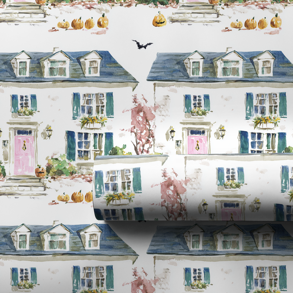 Pumpkin Lane - Wrapping Paper