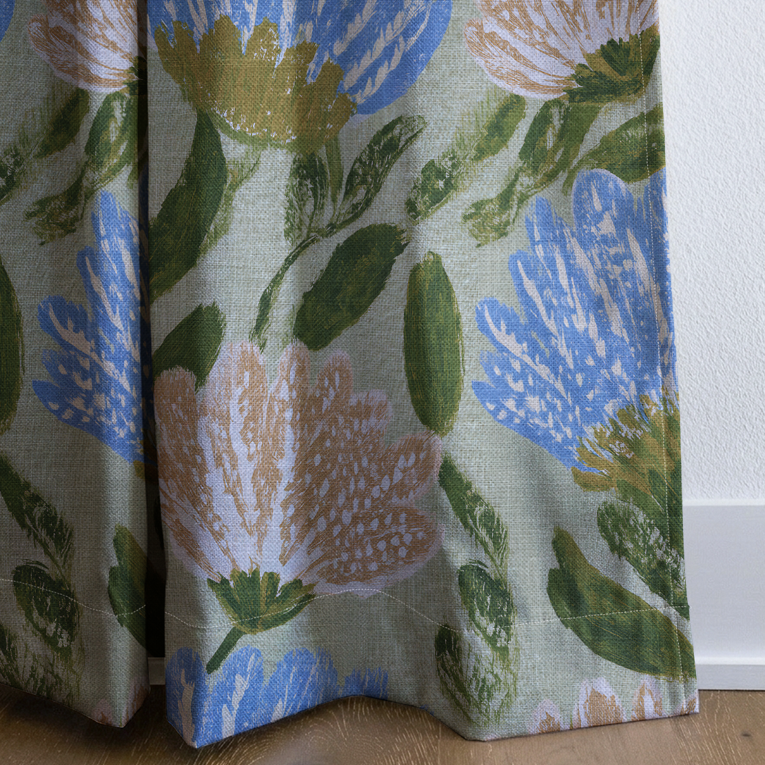 Willa - Drapery — corner closeup