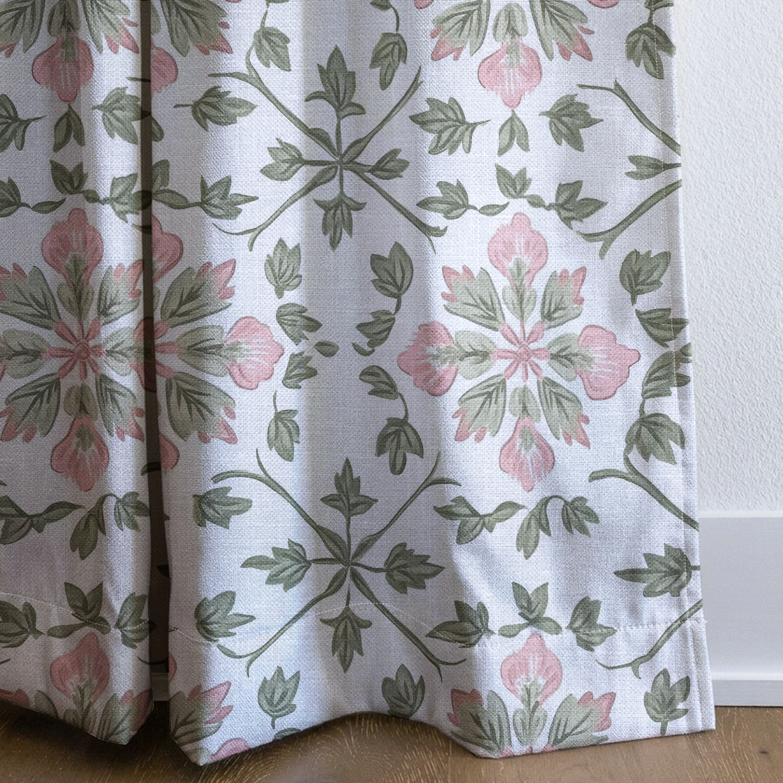 Betsy Rae - Drapery — corner closeup