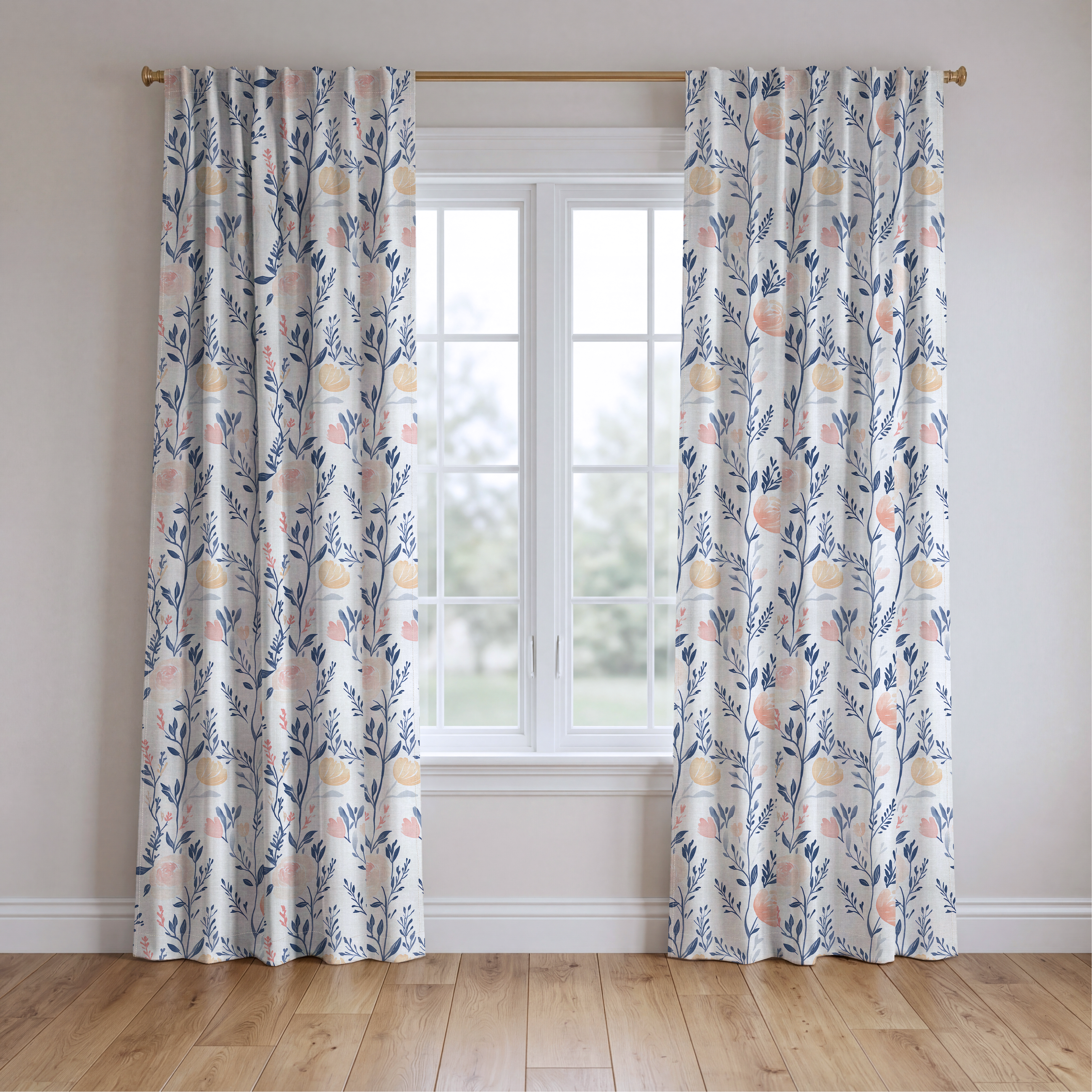Juliana - Drapery — two panels