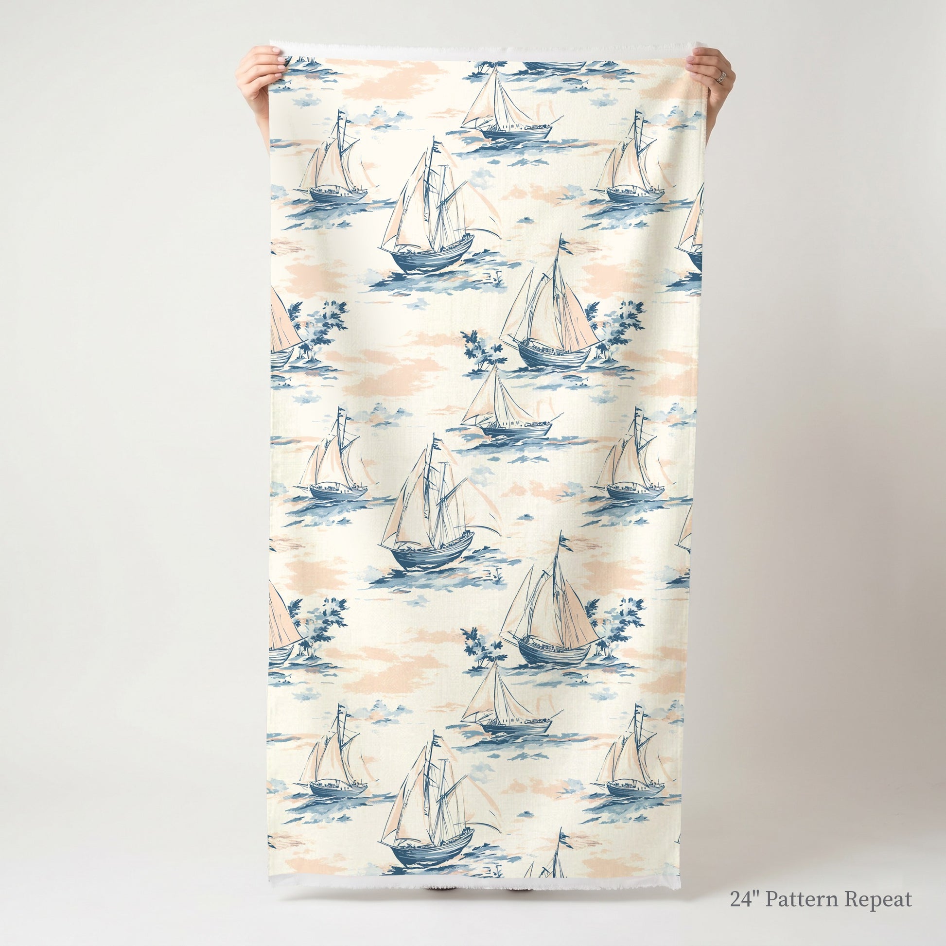 Sunset Sail Fabric by the Yard