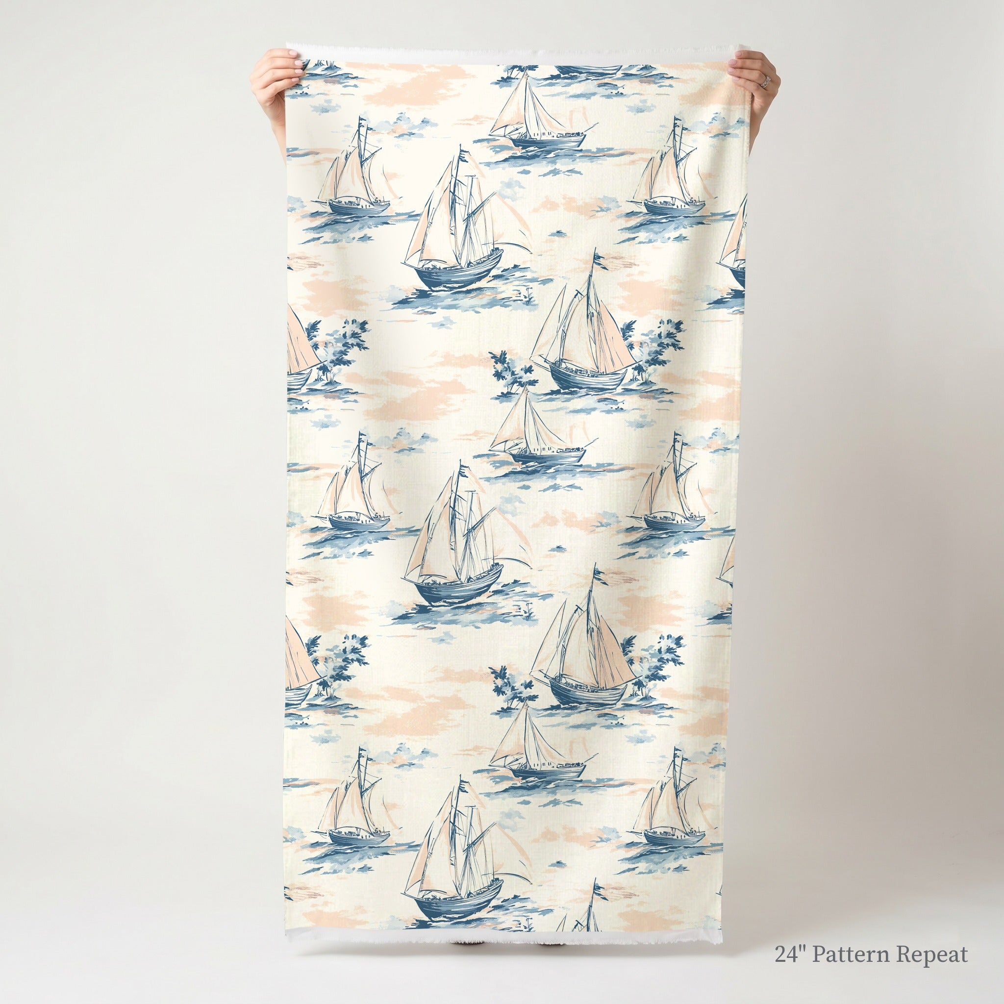 Sunset Sail Fabric by the Yard