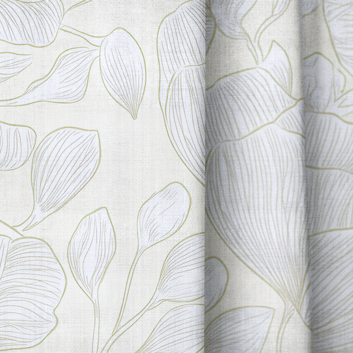 Banana Pudding - Drapery — close up