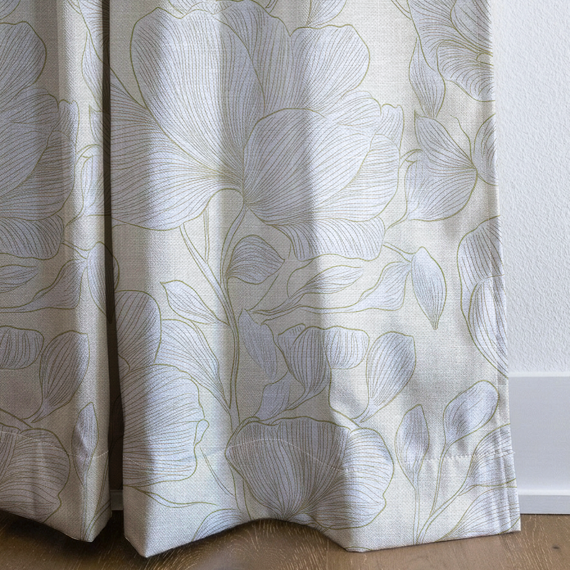 Banana Pudding - Drapery — corner closeup