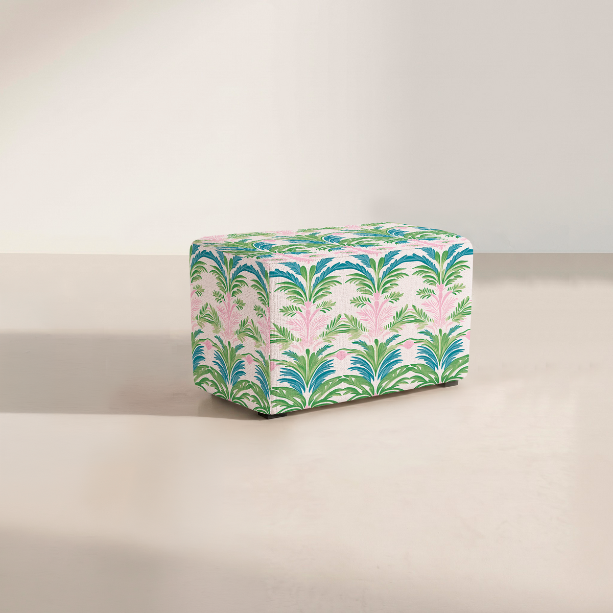 The Josephine Ottoman in Bellagio Blush