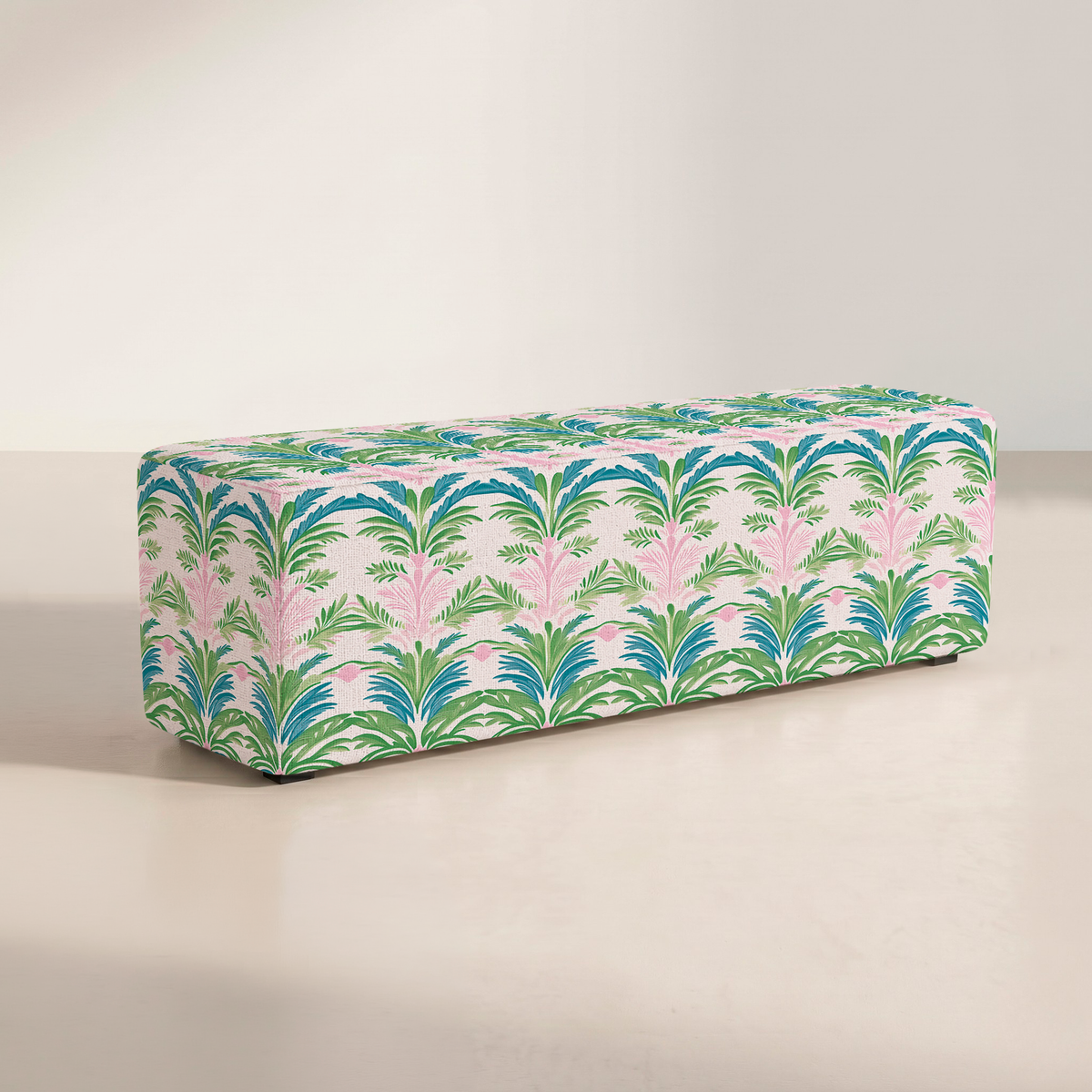 The Josephine Ottoman in Bellagio Blush