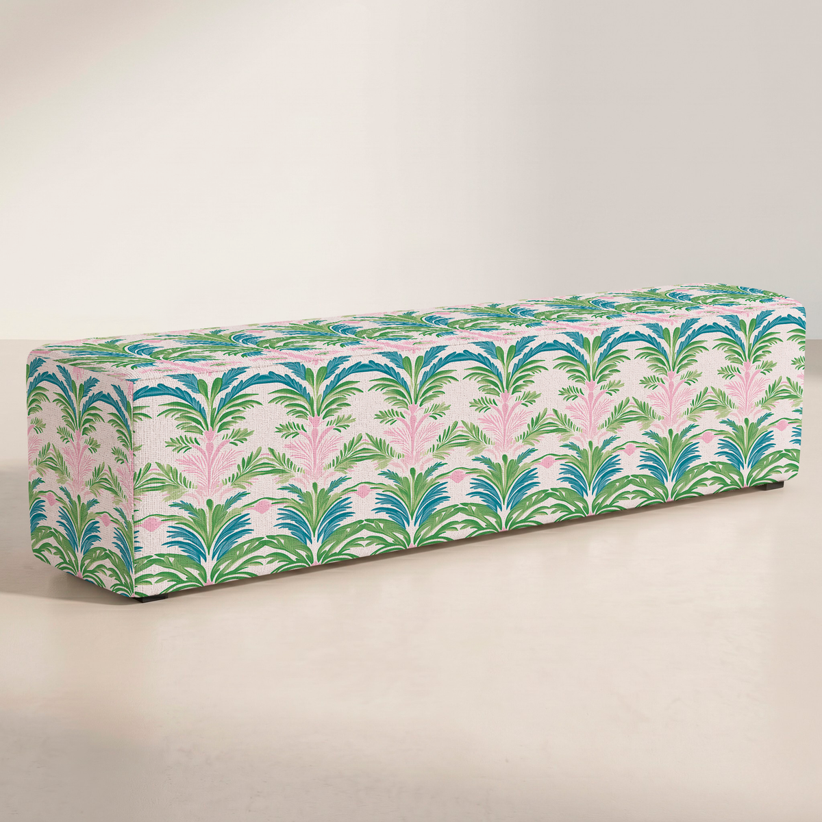 The Josephine Ottoman in Bellagio Blush