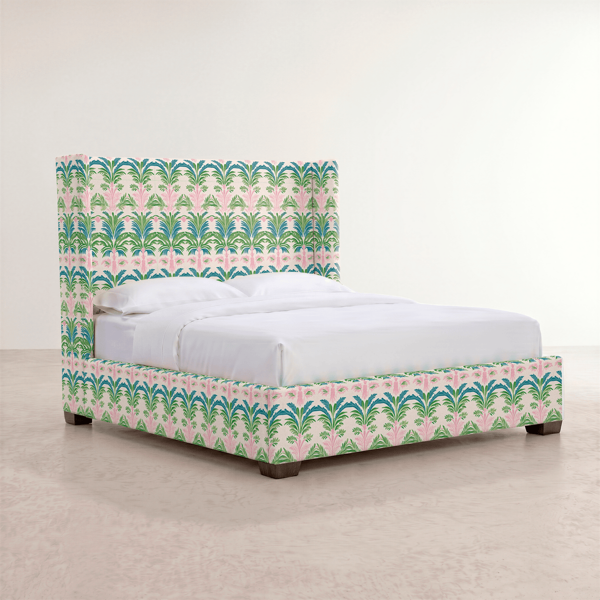 The Selene Bed in Bellagio Blush - Lemon Park