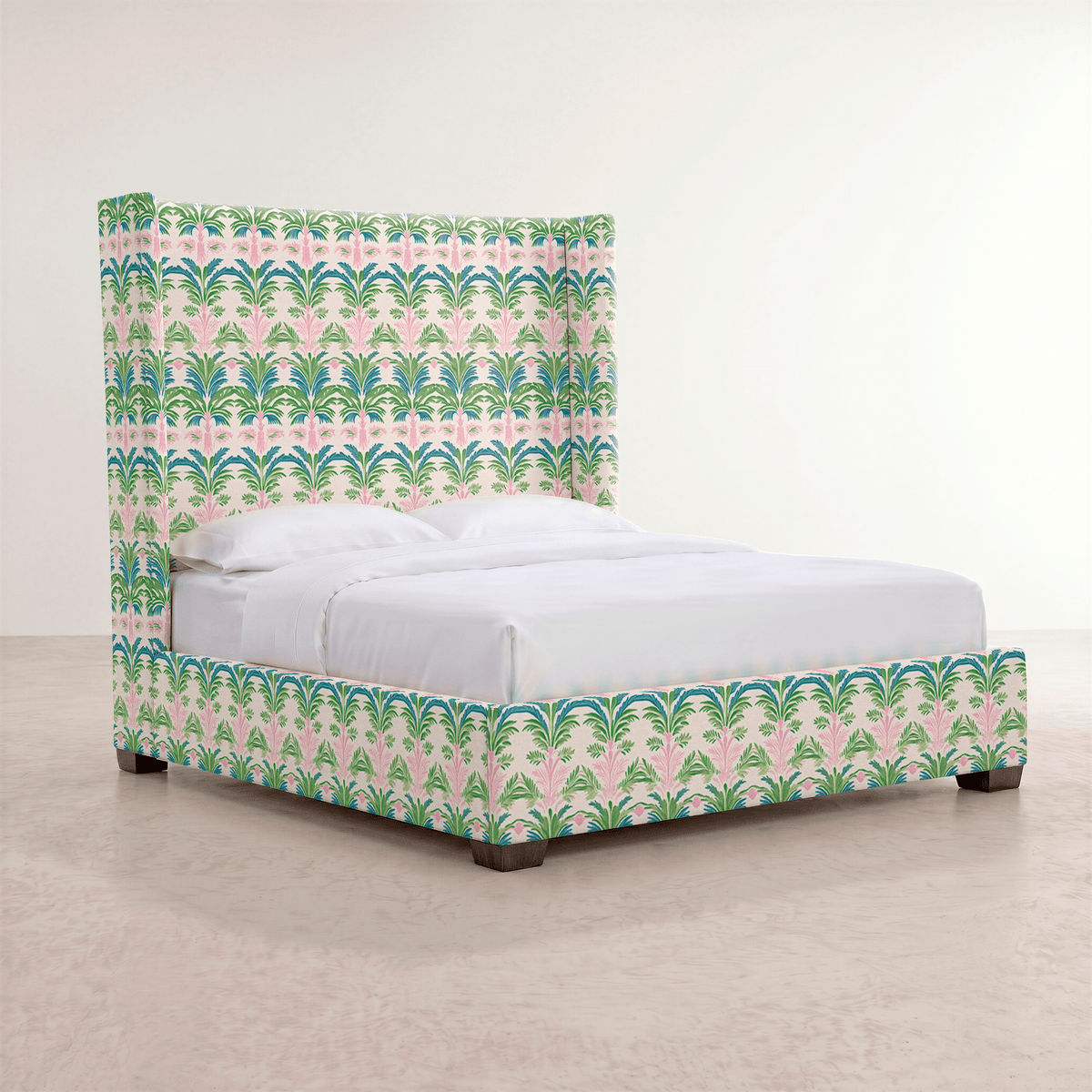The Selene Bed in Bellagio Blush - Lemon Park
