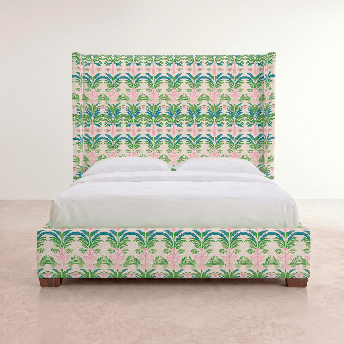 The Selene Bed in Bellagio Blush - Lemon Park