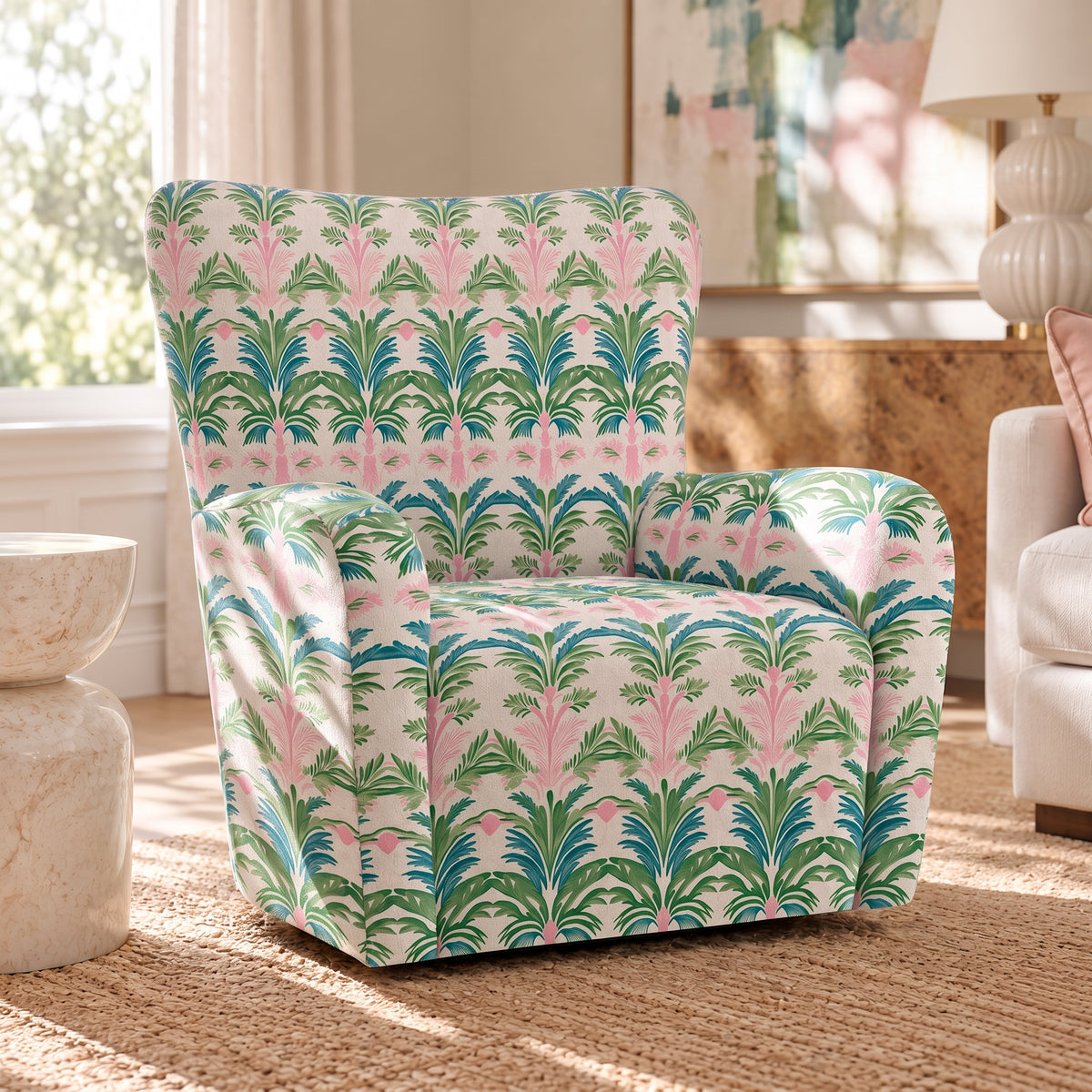 The Winston Chair in Bellagio Blush