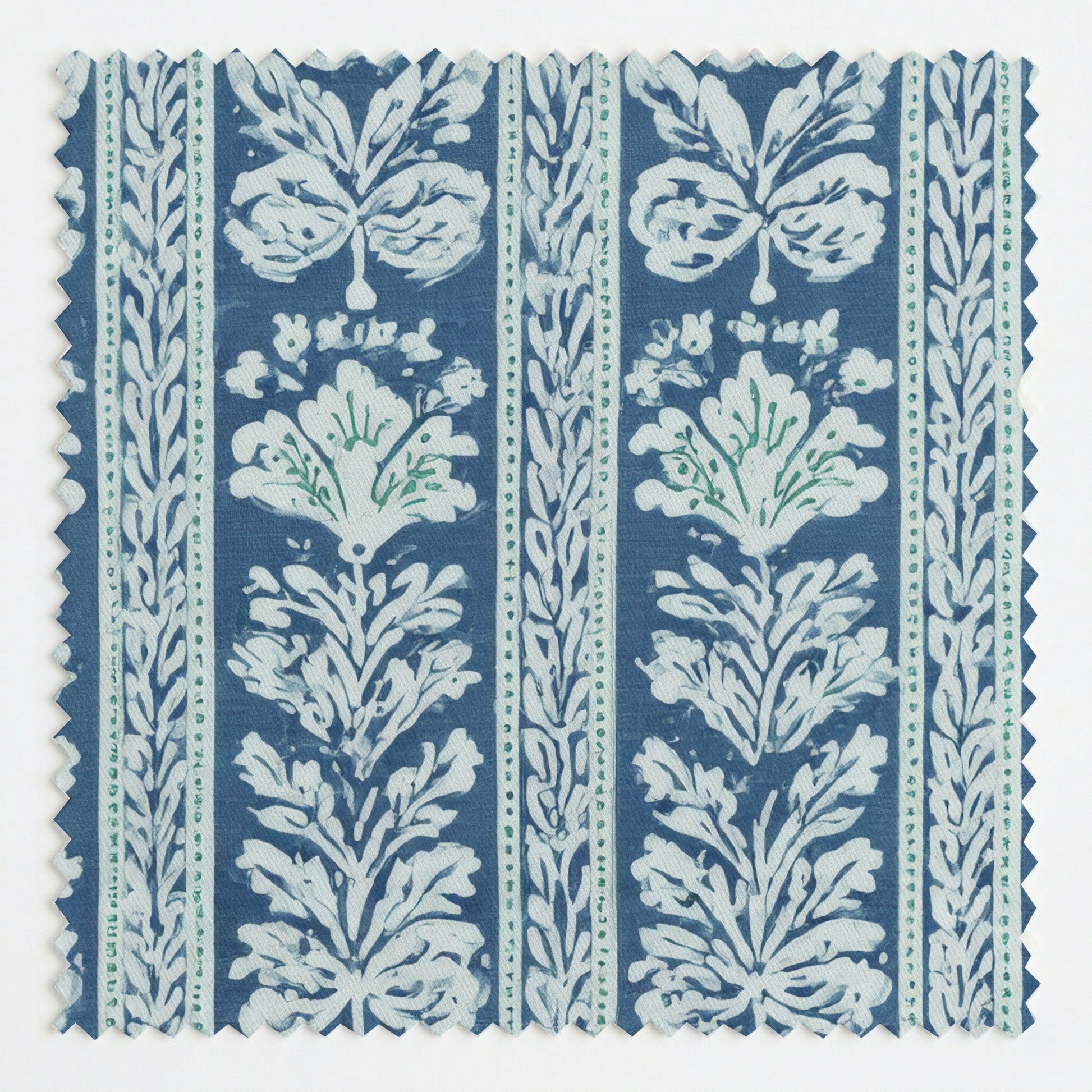 Blue Parlour Fabric by the Yard