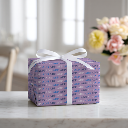 ADPi Letter Loop - Wrapping Paper