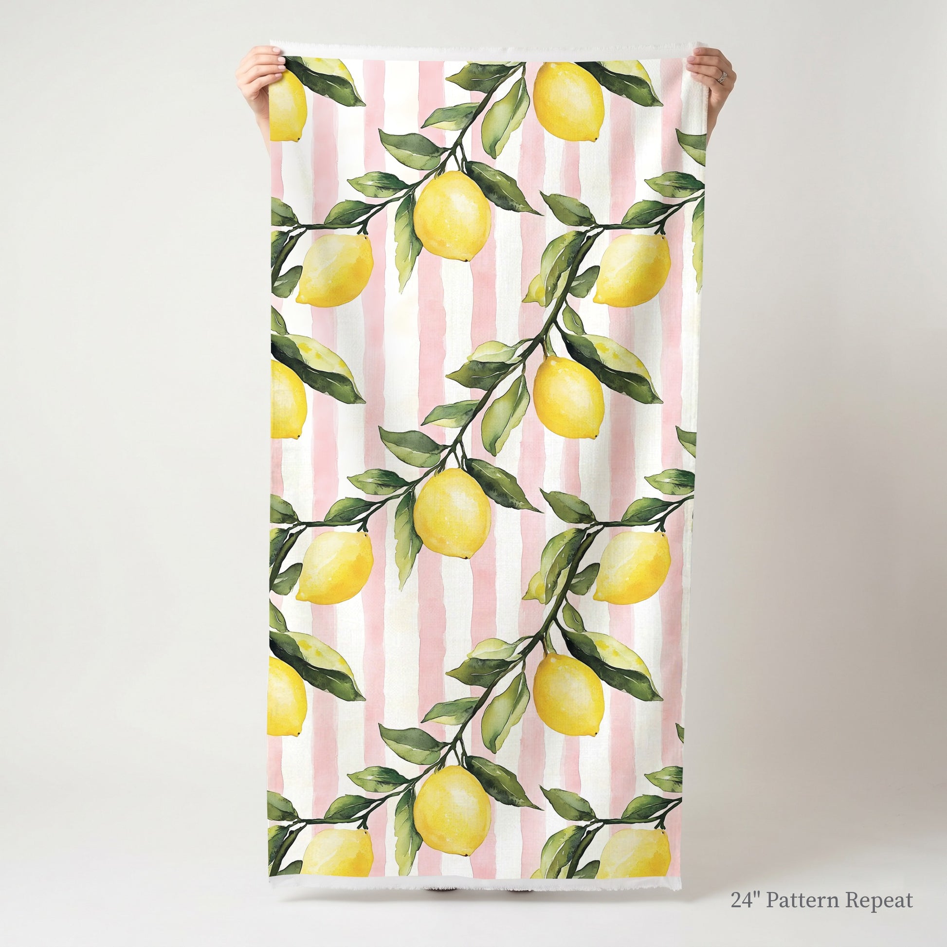 Pink Lemonade Fabric by the Yard
