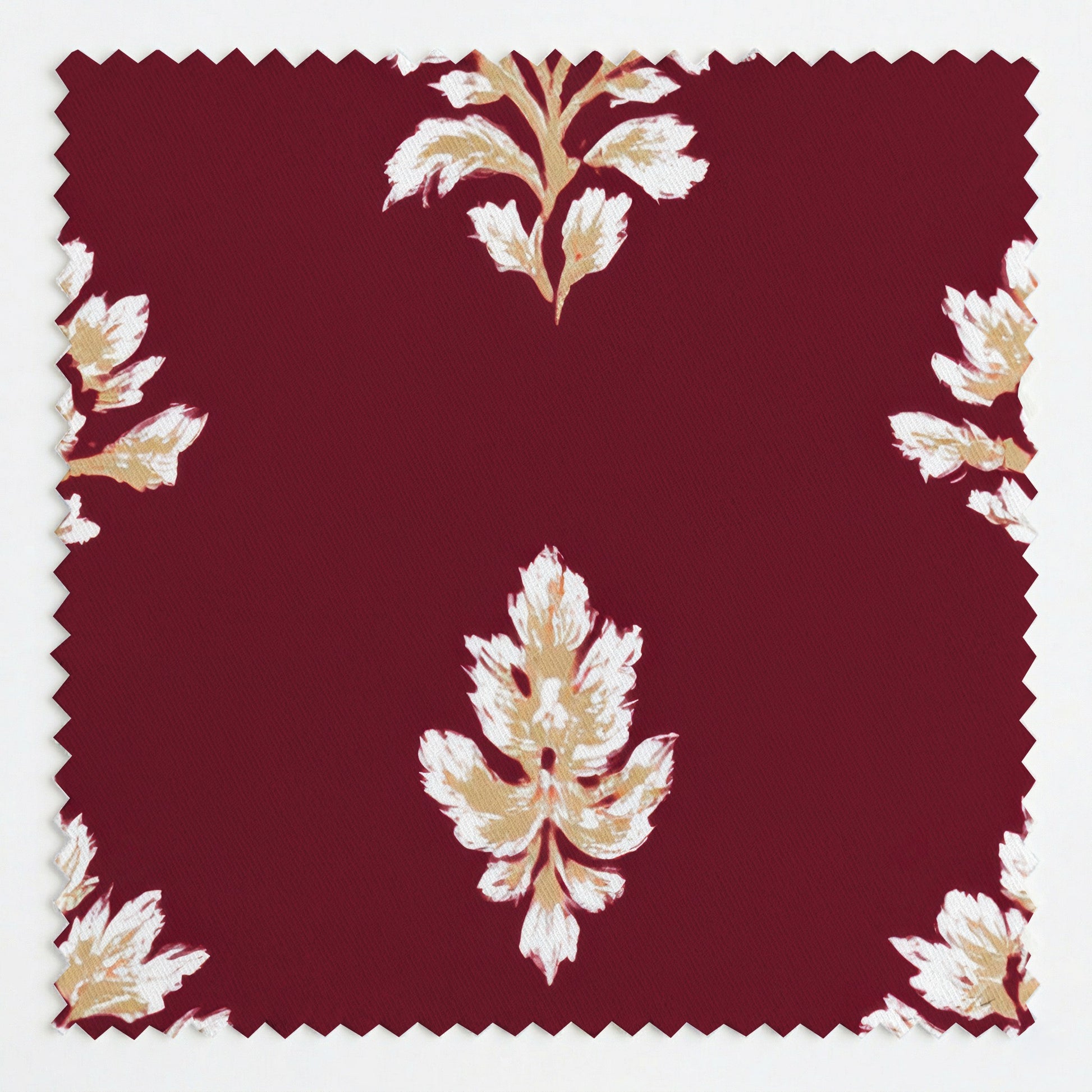 Crimson Crest Fabric by the Yard
