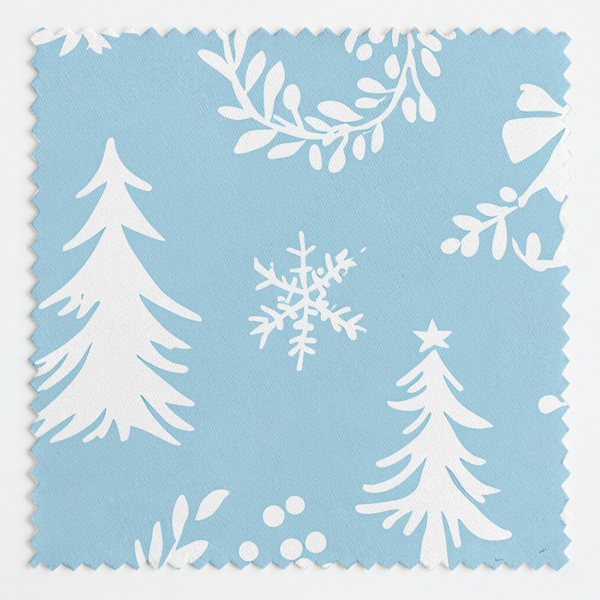 Winter Wreath Fabric by the Yard