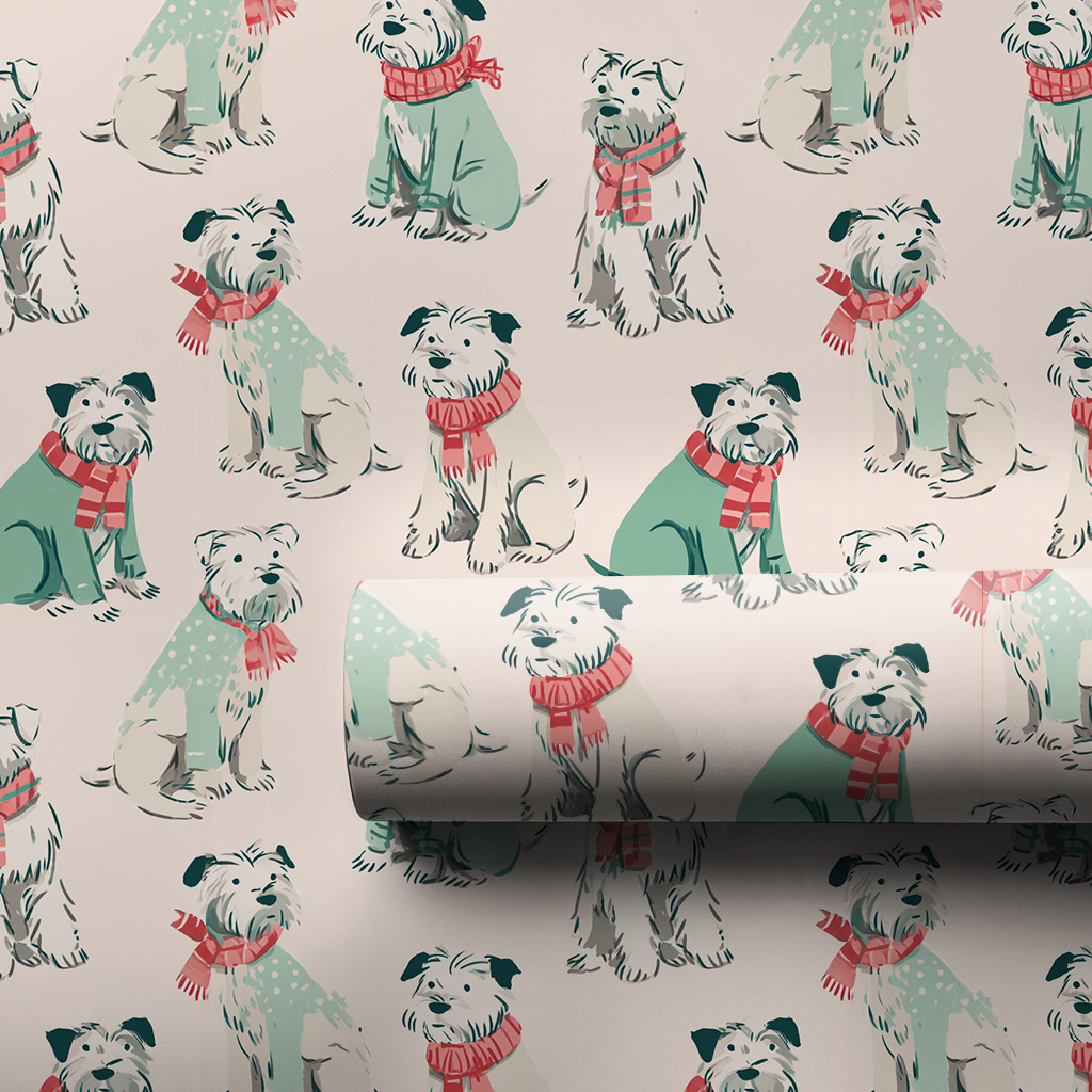 Cozy Pup - Wrapping Paper
